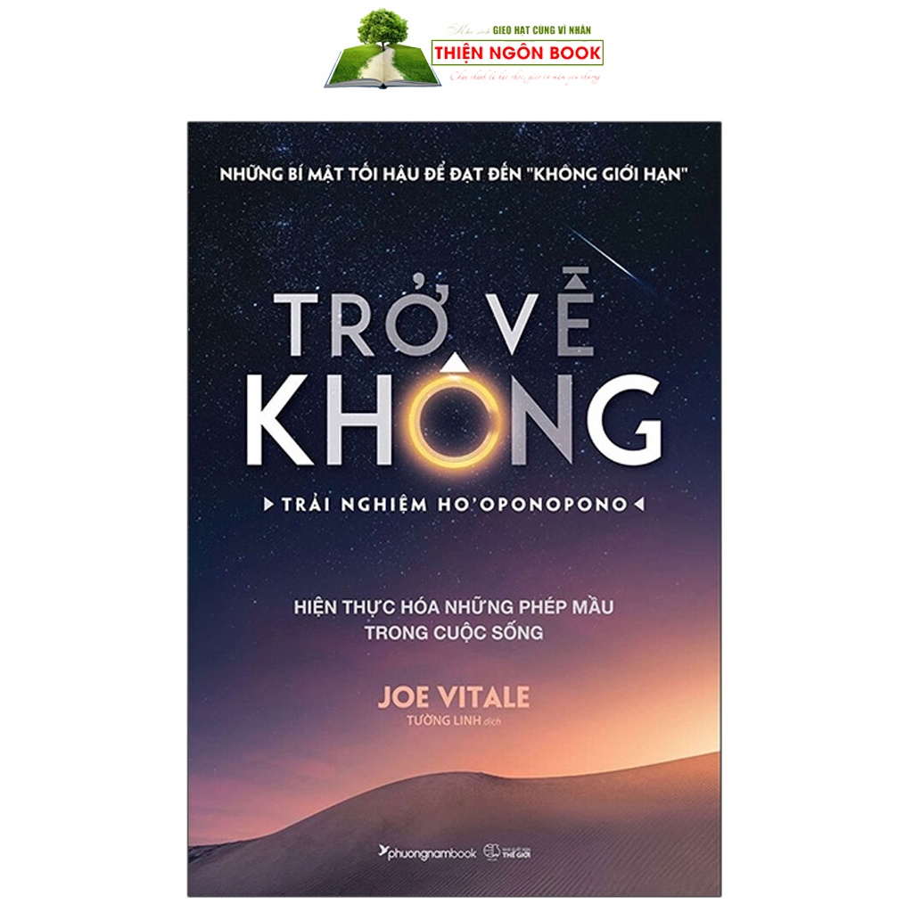 Sách - Trở Về Không - Trải Nghiệm Ho'oponopono