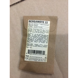 Vival Nước hoa Le Labo Bergamote 22 EDP 0,75ml