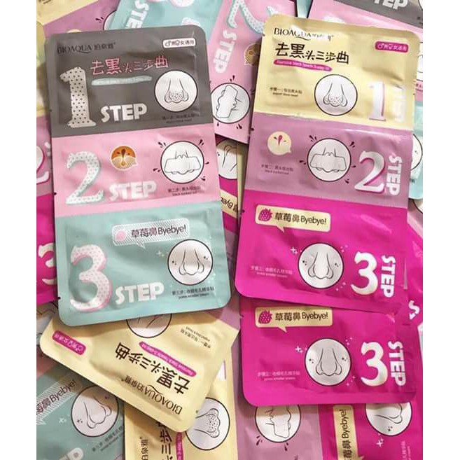 Set lột mụn 3 bước