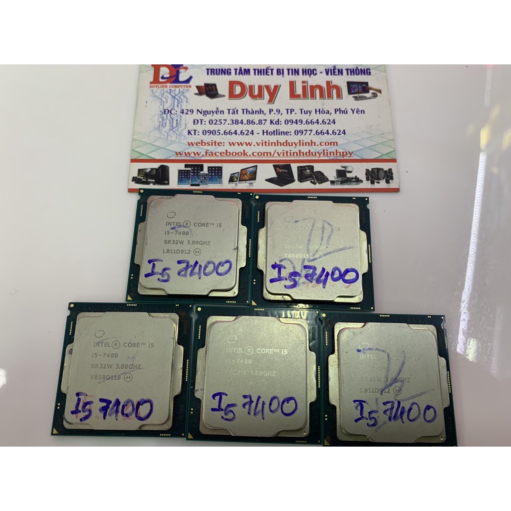 CPU intel Core i5 6500,i5 7400 socket 1151 V1 tặng kèm keo tản nhiệt | WebRaoVat - webraovat.net.vn