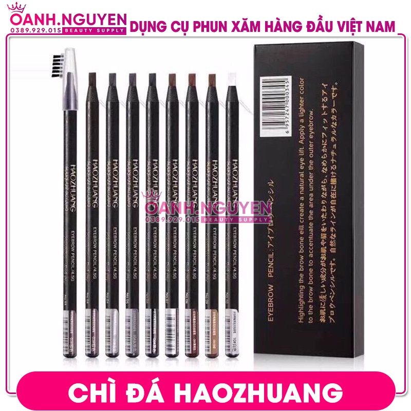 Chì Đá Haozhuang/ Vẽ Sợi Lông Mày Sắc Nét, Nhanh Bám