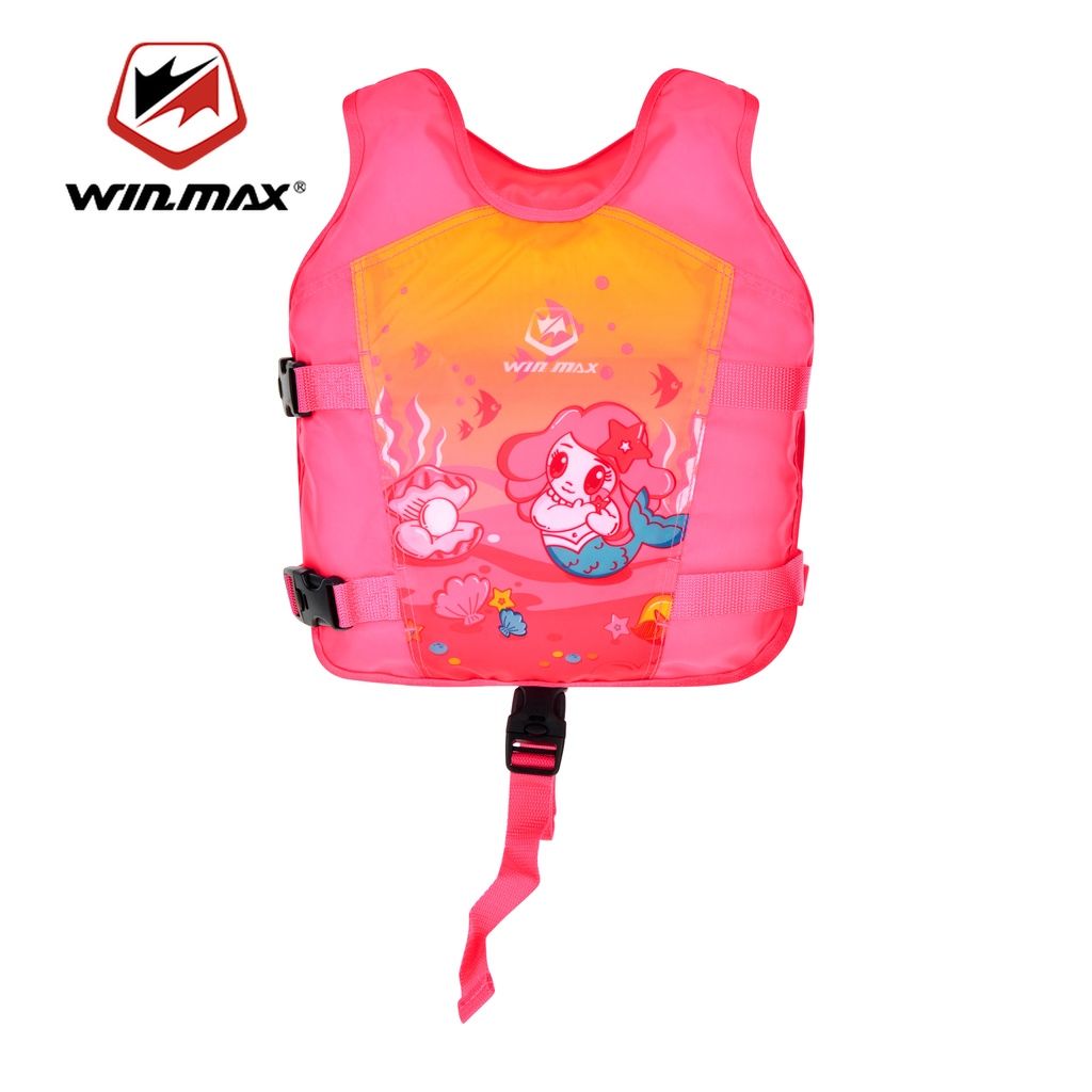 Áo phao bơi WINMAX bơm hơi hình hoạt hình cho bé từ 4-6 tuổi