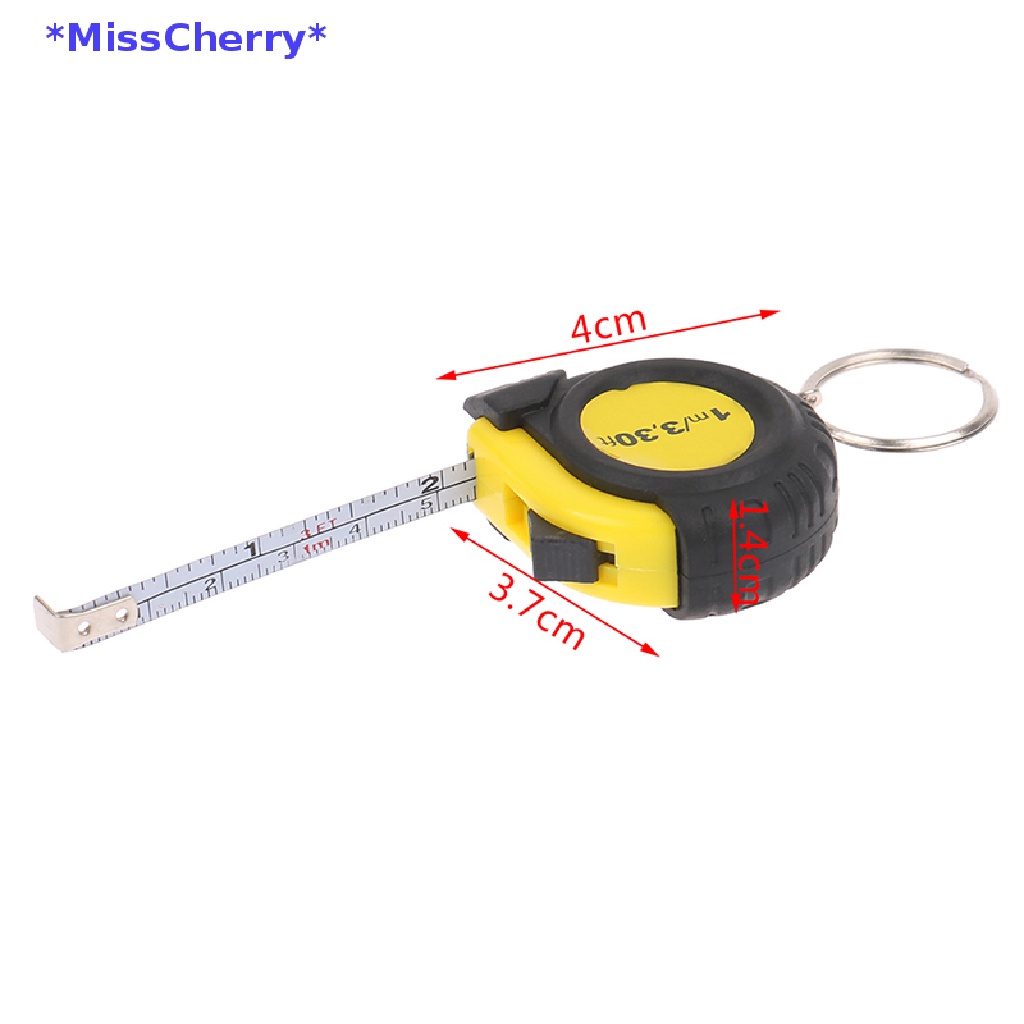 Móc Khóa Hình Thước Dây Đo Chiều Cao Dài 1M Mới