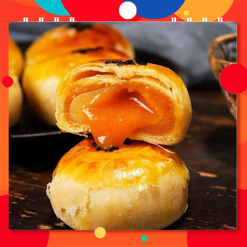Bánh trứng chảy ngàn lớp, bánh líu, bánh pía Trung siêu ngon thần thành