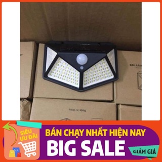 Đèn năng lượng cảm biến mặt trời 100 led