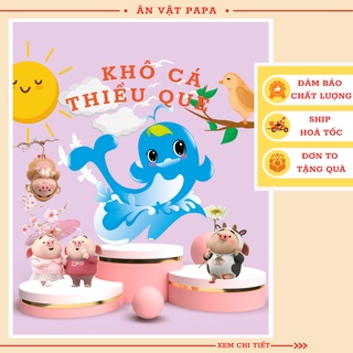  Khô cá thiều cắt sợi que tẩm gia vị ăn liền 200gr, đồ ăn vặt Hà Nội
