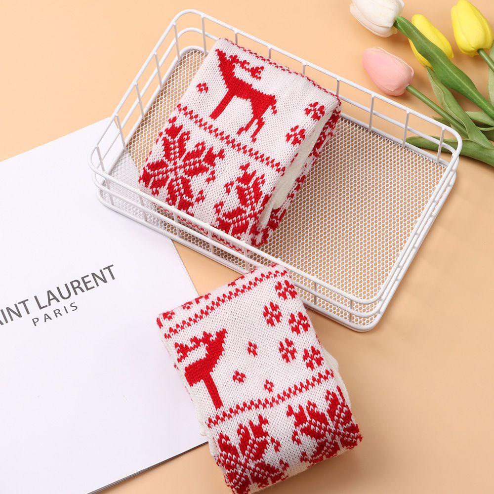 Tất Dệt Kim Dày Giữ Ấm Đầu Gối Thời Trang