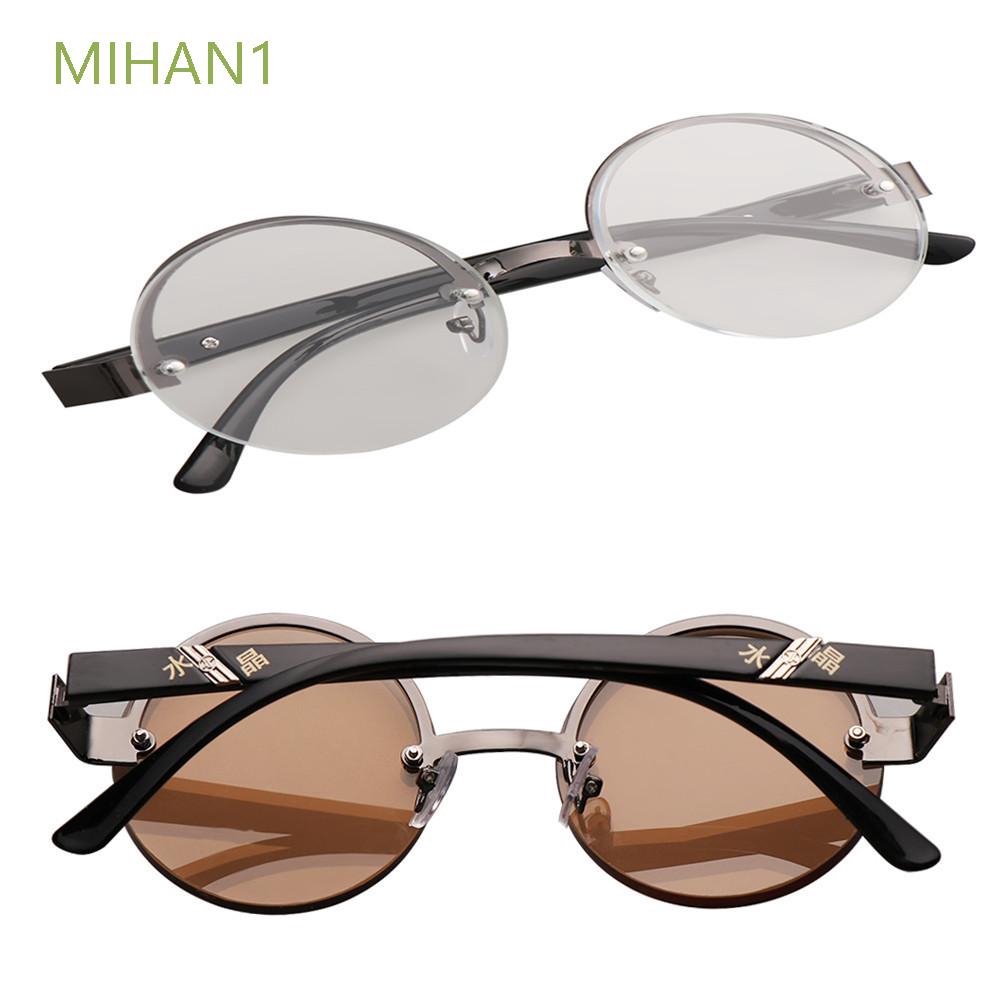 MIHAN1 Men Women Half-frame Eye wear Metal Titanium Alloy +0.00~+4.0 Diopter Reading Glasses