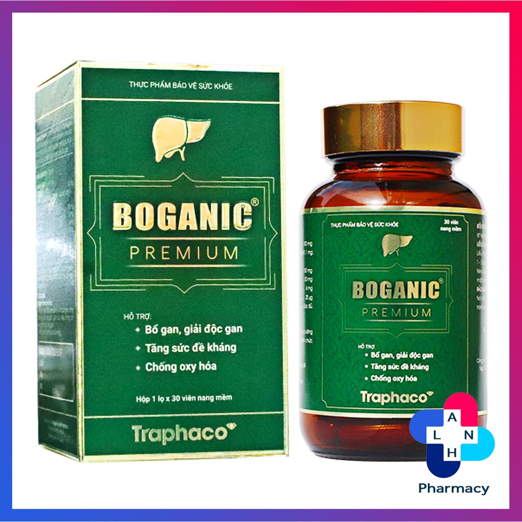BOGANIC PREMIUM – Bổ gan, giải độc gan, tăng sức đề kháng, chống oxy hóa.