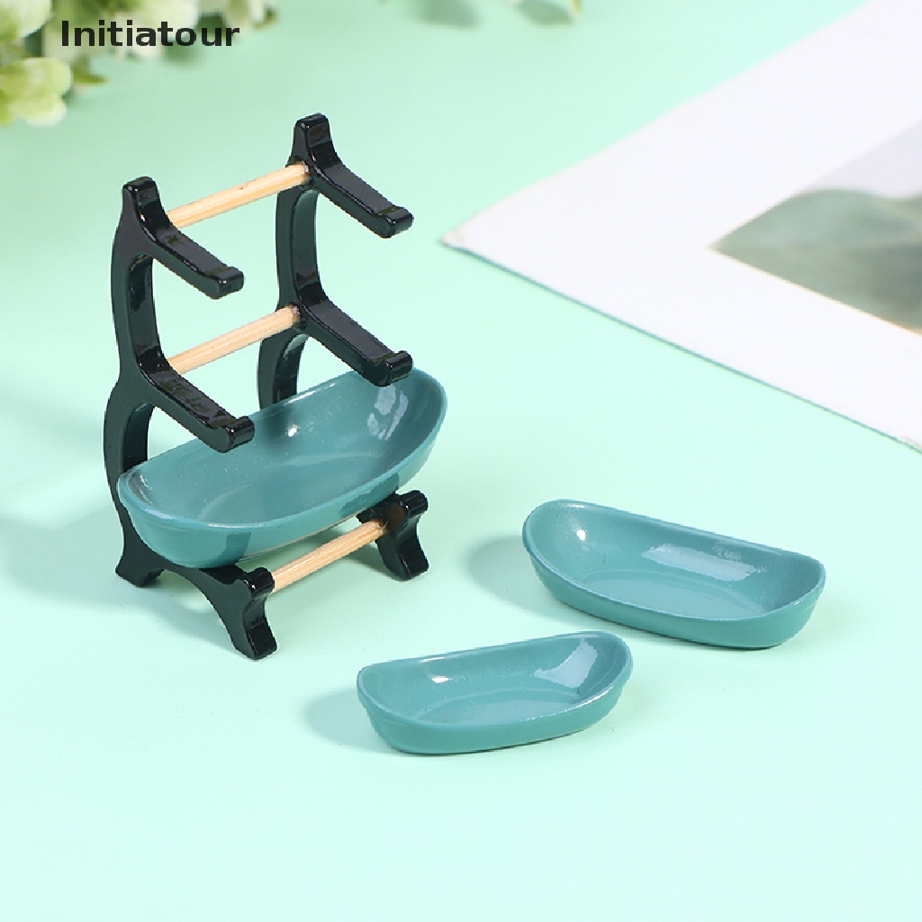 Mô Hình Kệ Bếp Trang Trí Nhà Búp Bê Tỉ Lệ 1: 12