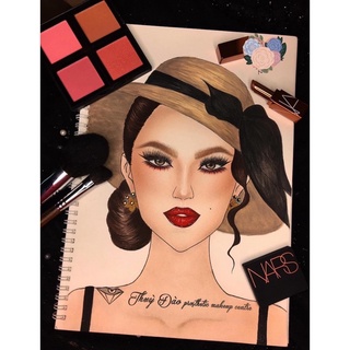Sách vẽ FaceChart Make Up