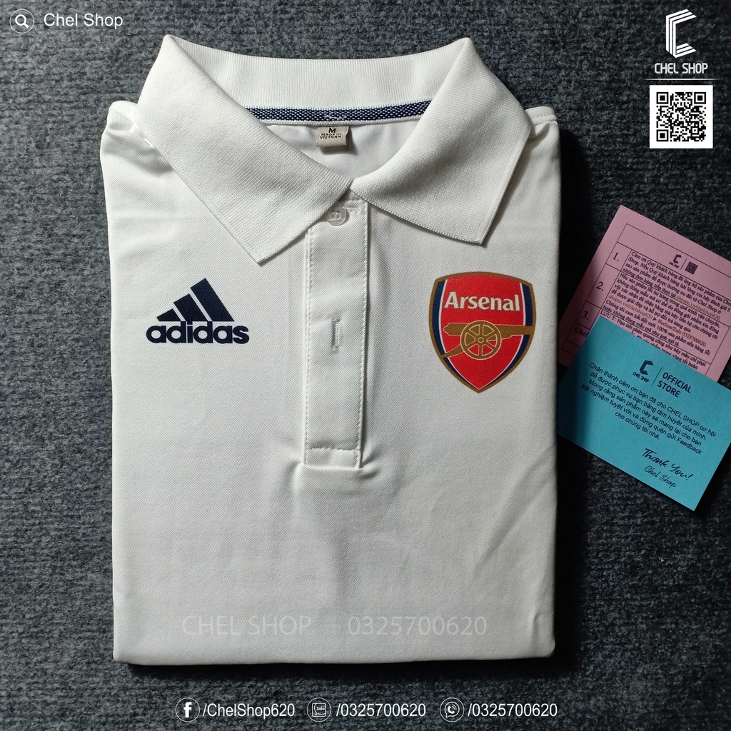 Áo polo cao cấp Arsenal [ẢNH THẬT]