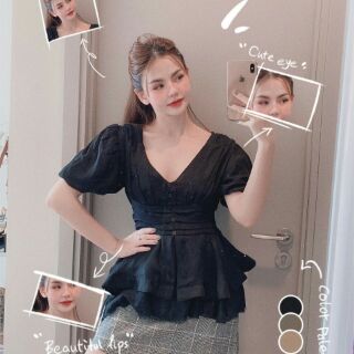 [SỈ - Lẻ] ÁO PEPLUM BÈO NHÚN EO !!!!!!!!!!!!!!