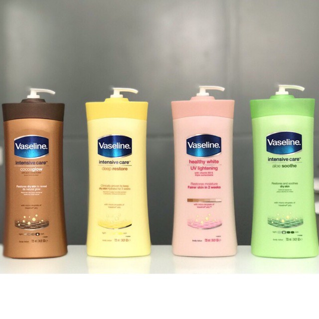 Sữa Dưỡng Thể Vaseline Body Lotion 725ml