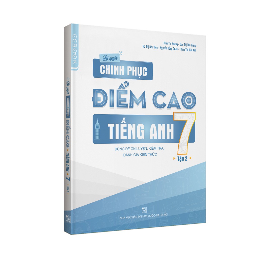 Sách - Bí quyết chinh phục điểm cao tiếng Anh 7 Tập 2