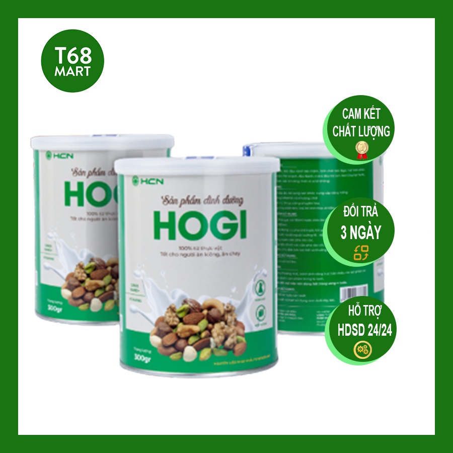 Sữa hạt Hogi 300g. sữa dinh dưỡng cho người ăn kiêng , ăn chay, tiểu đường, mỡ máu, kiểm soát cân nặng