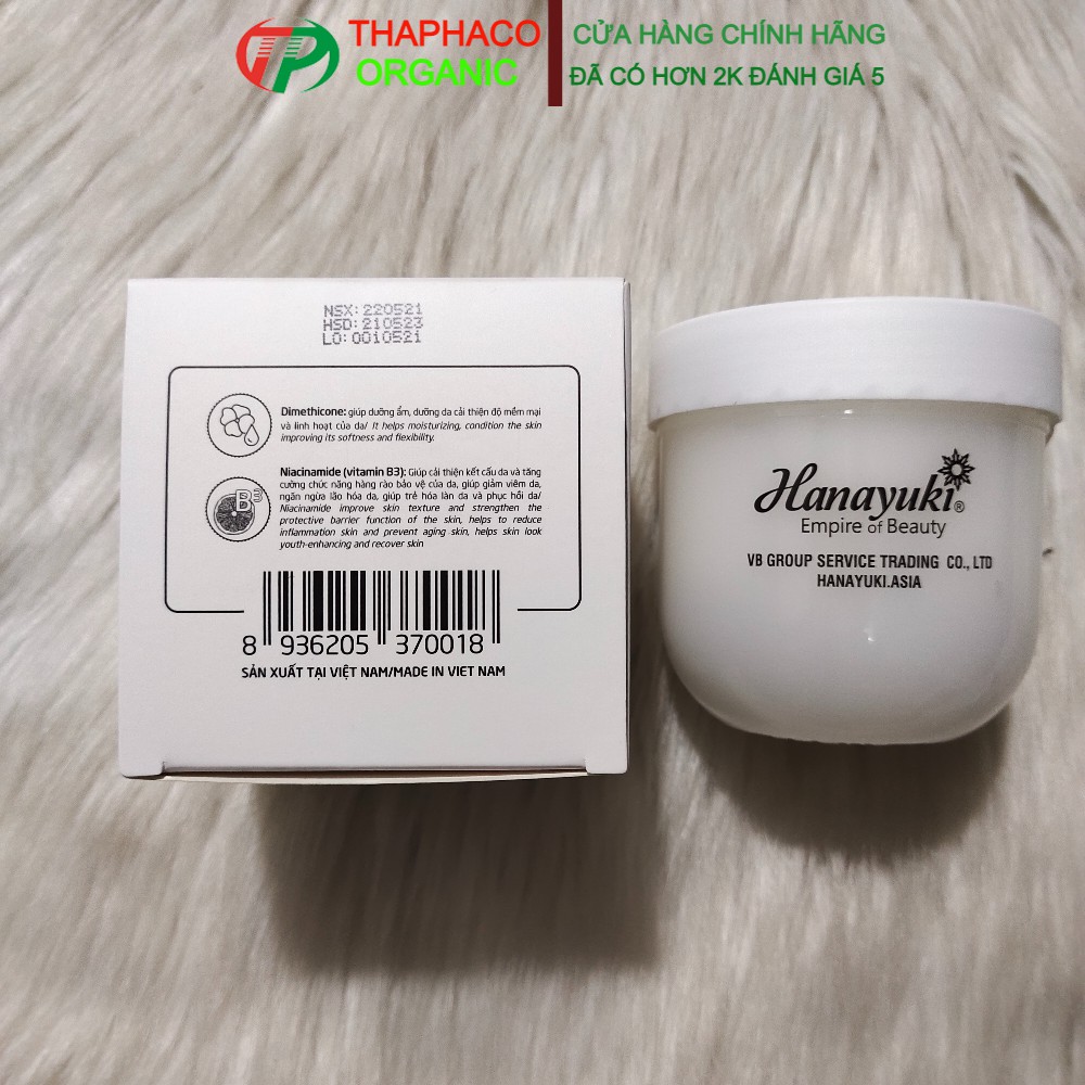 Kem Dưỡng Trắng Da Toàn Thân Yogurt Body Cream Hanayuki - Kem Body Sữa Chua Hanayuki