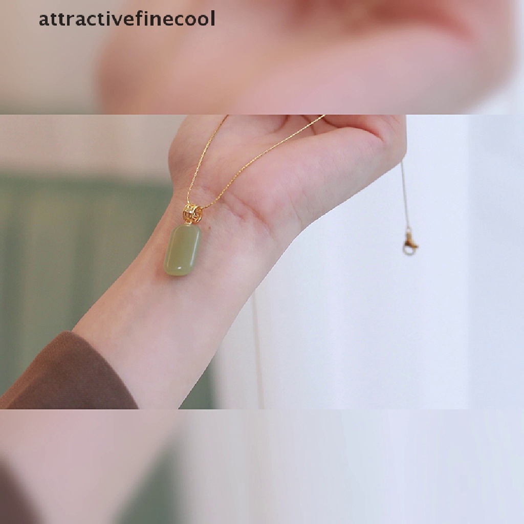 Vòng cổ Mặt Đá Ngọc Bích Hetian Cho Nữ