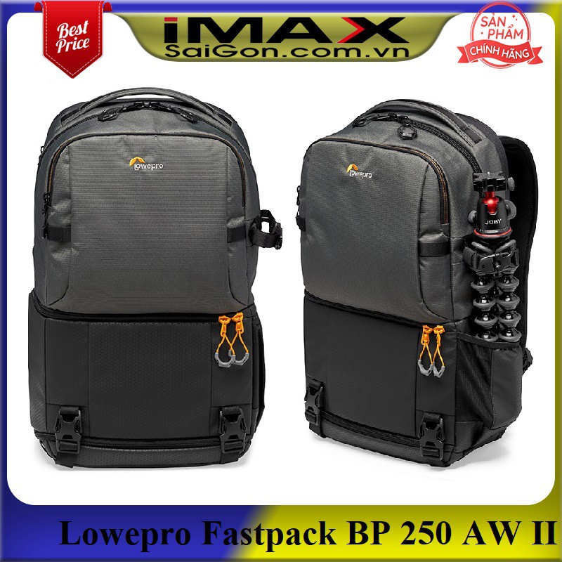 Balo máy ảnh Lowepro Fastpack BP 250 AW III, Chính hãng Hoằng Quân