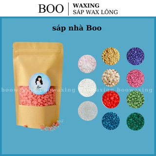 100gram Sáp wax nóng hard beans tặng que tiệt trùng và mỡ trăn 5ml