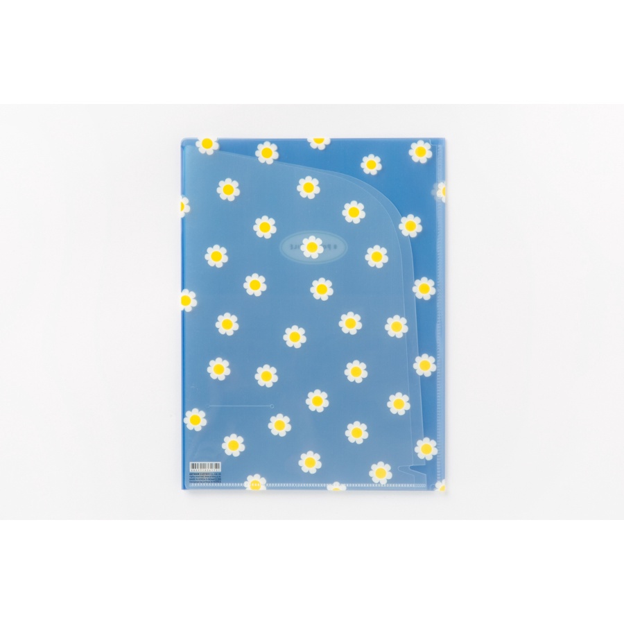 Bìa Đựng Tài Liệu ARTBOX Hàn Quốc Họa Tiết Hoa Cúc 8 Ngăn Xinh Xắn