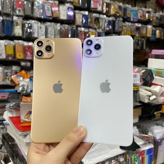 Dán dẻo lưng iphone X/XS ,Xmax độ lên iphone 11pro,11promax