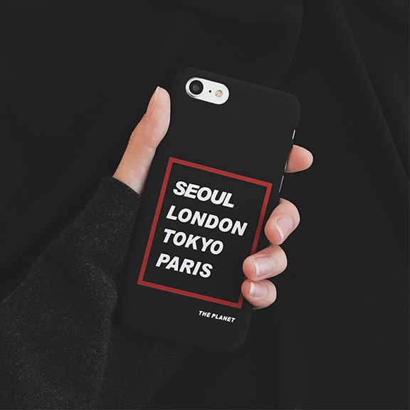 Ốp lưng iphone đen SEOUL