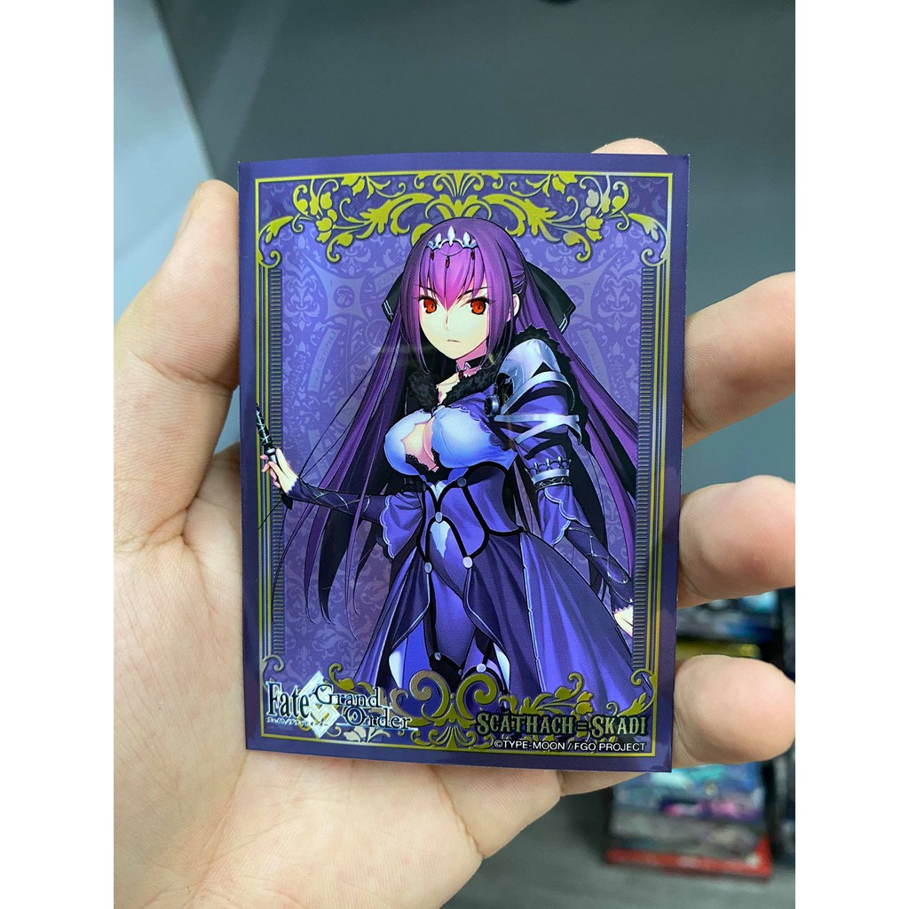 Bọc bài lẻ chính hãng Standard Size  - Scathach Skadi Fate Grand Order - Sleeve 6,7cmx9,2cm