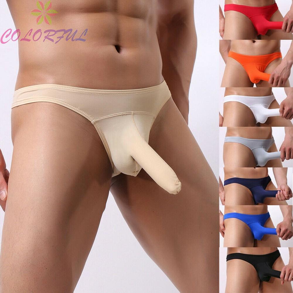 【COLORFUL】Underwear With Sheath Breathable Seamless Stretchy Ultra-thin Comfortable