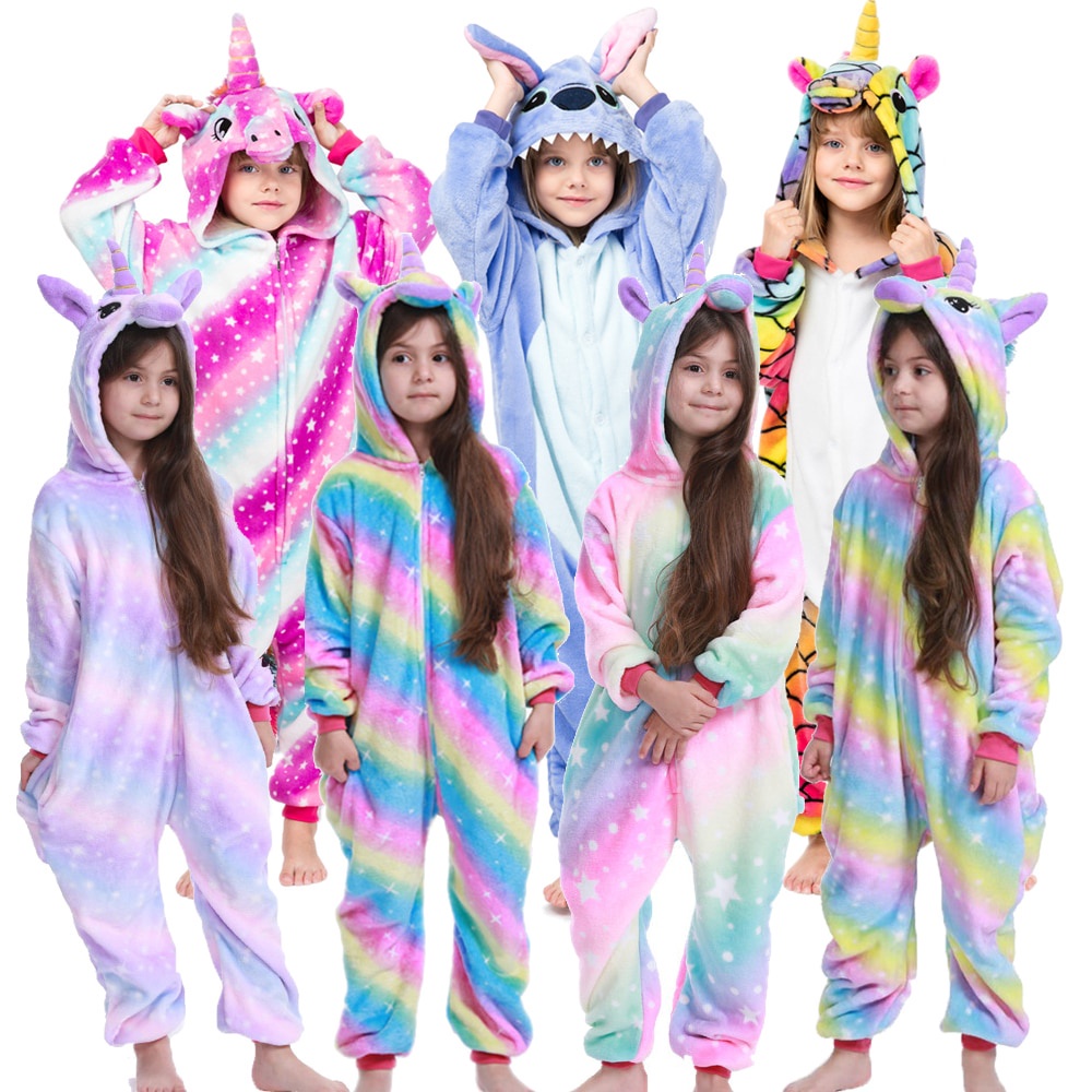 Bộ Đồ Ngủ Liền Thân Hình Ngựa Con Hoạt Hình Dành Cho Cả Gia Đình