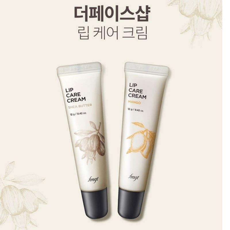 (Chính Hãng) Son Dưỡng Môi Dạng Kem Làm Mềm Môi The Face Shop Lip Care Cream 12g