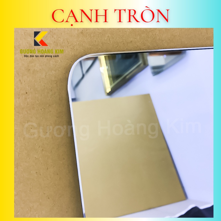 Gương dán tường treo tường nhà tắm phòng wc giá rẻ kích thước 30x45 và 40x60cm tặng đồ treo- guonghoangkim mirror hk5002