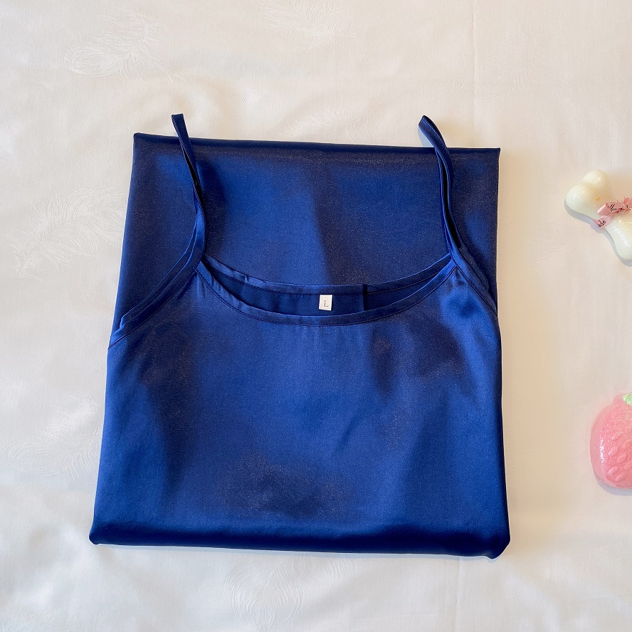 Đầm Ngủ Không Tay Vải Phi Bóng Phong Cách Hàn Quốc Quyến Rũ Dành Cho Nữ | BigBuy360 - bigbuy360.vn