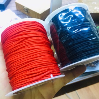 COMBO 10m dây tết vòng handmade ( 2 màu đỏ- đen)