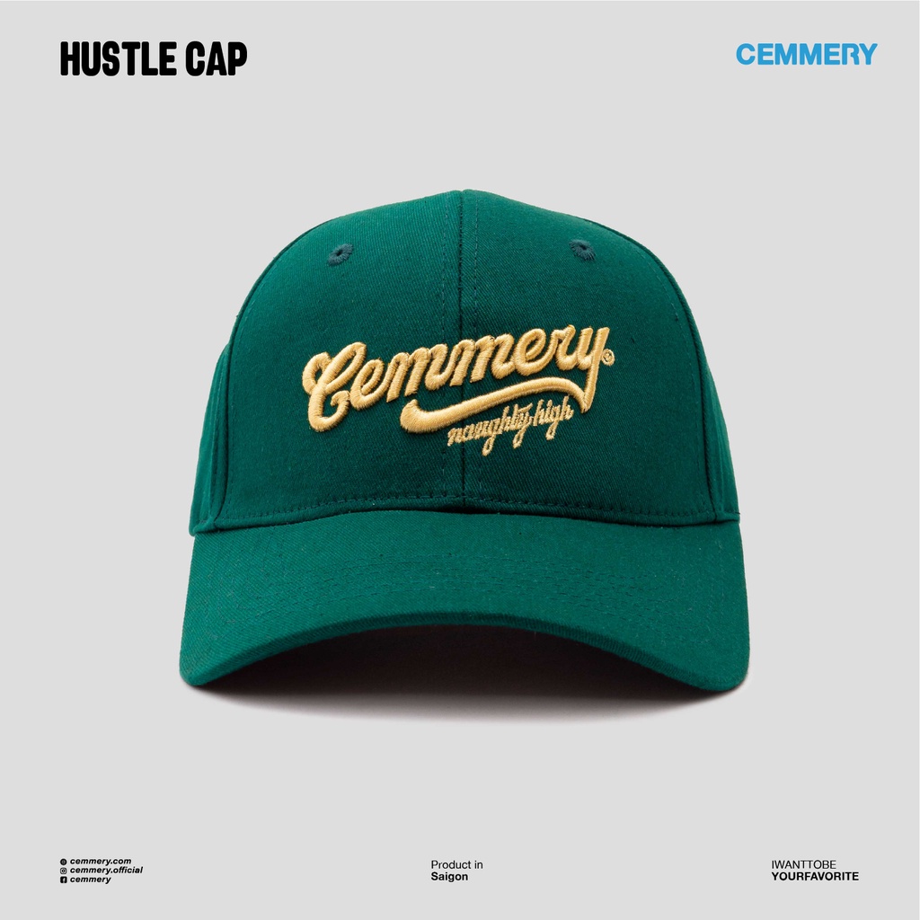 Mũ Lưỡi Trai LocalBand Cemmery "HUSTLE CAP" # 4 Color