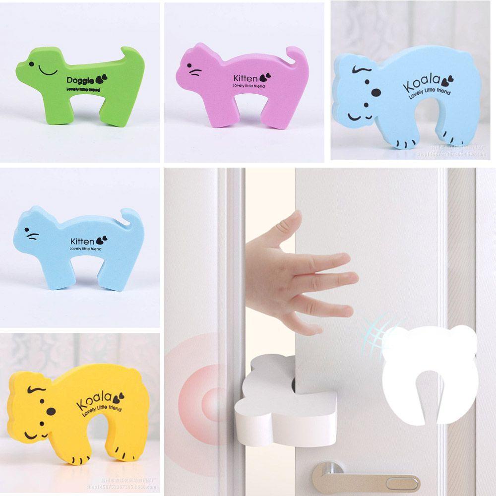 Miếng Chặn Cửa Mềm Mại Bảo Vệ Ngón Tay