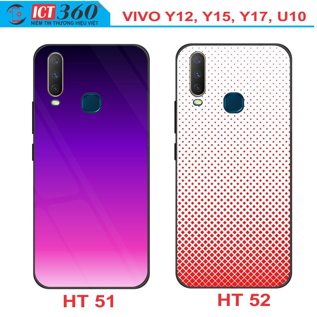 Ốp Lưng Kính VIVO Y12, Y15, Y17, U10   in Hình 3D - in theo yêu cầu