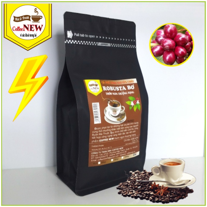 1KG Cafe ROBUSTA BƠ - Hương Vị Độc Đáo - Nguyên Chất - Thơm Nồng - Thể Chất Mạnh - Hậu Đậm, Vị Đắng - Coffee New | BigBuy360 - bigbuy360.vn