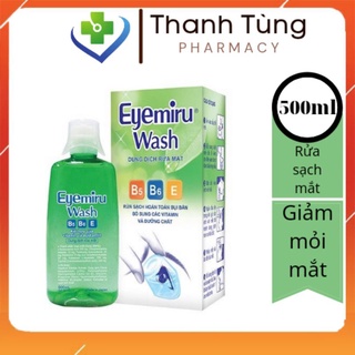 Dung dịch rửa mắt Eyemiru wash , Nước Rửa mắt Nhật bản -date xa