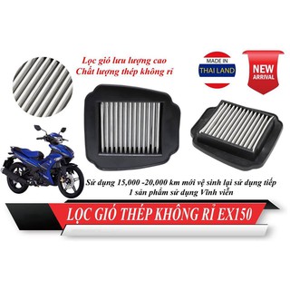 Lọc Gió Độ EXCITER 150 lưới thép 100%
