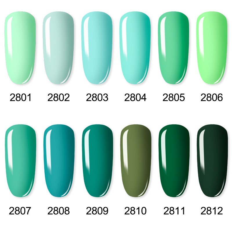 Rosalind7ML Green Nail Polish Collection