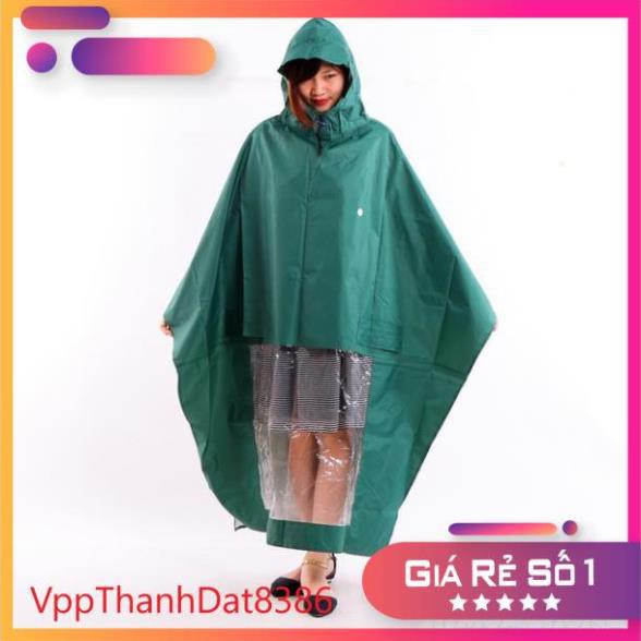 (Sale)  Áo mưa cánh dơi vải dù siêu dai hàng loại 1 cao cấp chống thấm nước