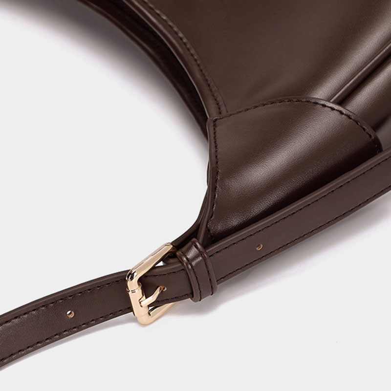 Ielgy Túi tote Một Bên Vai Sức Chứa Lớn Hình Bánh Bao Có Khóa Kéo Thời Trang Xu Hướng Cho Nữ