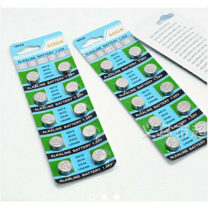 Pin cúc áo AG3/AG10/AG13 Thay Remote, Đồng hồ
