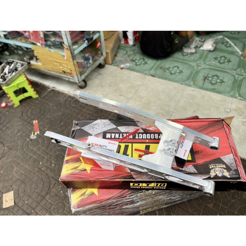 Gấp Nhôm DT V2 CNC Exciter , Winner , Sonic , Satria , Raider +60