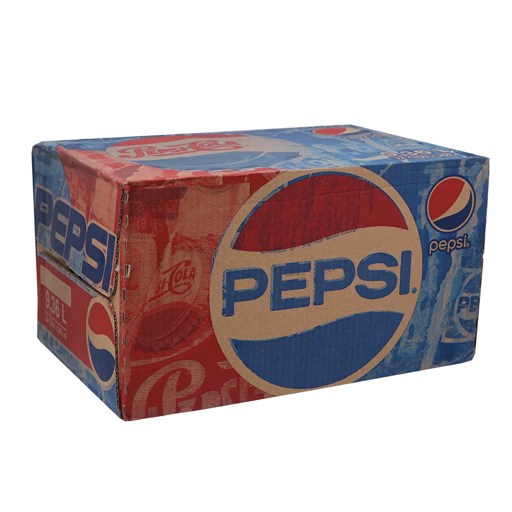 Thùng 24 chai nước ngọt Pepsi 390ml