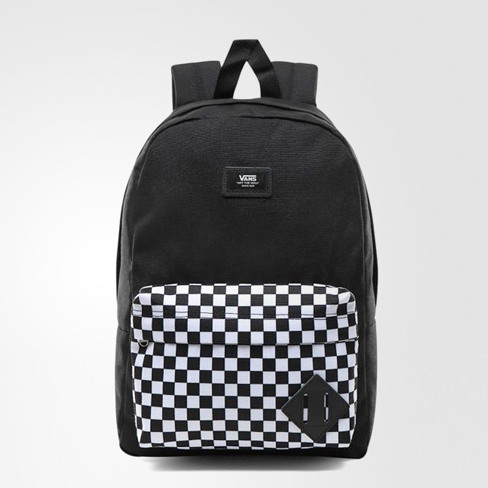 Balo Đi Học Nam Nữ Vans New Skool Hoạ Tiết Caro Cá Tính, Ngăn Chứa Rộng, Thích Hợp Đi Học Đi Chơi Du lịch 2-3 Ngày