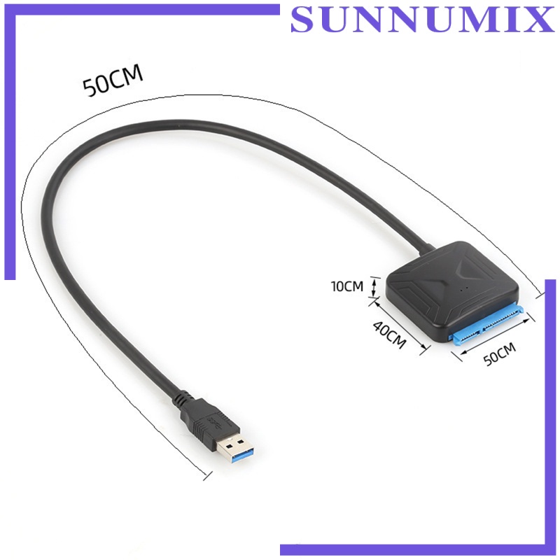 Cáp Chuyển Đổi SATA Sang USB 3.0 Cho 3.5 2.5 Inch SSD HDD 12V