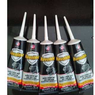Dầu nhớt láp xe tay ga Caltex Havoline Scooter Gear Plus 80W90 - nhớt hộp số