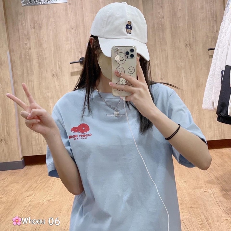 Trả order Áo thun Who.a.u x Gummy Bear